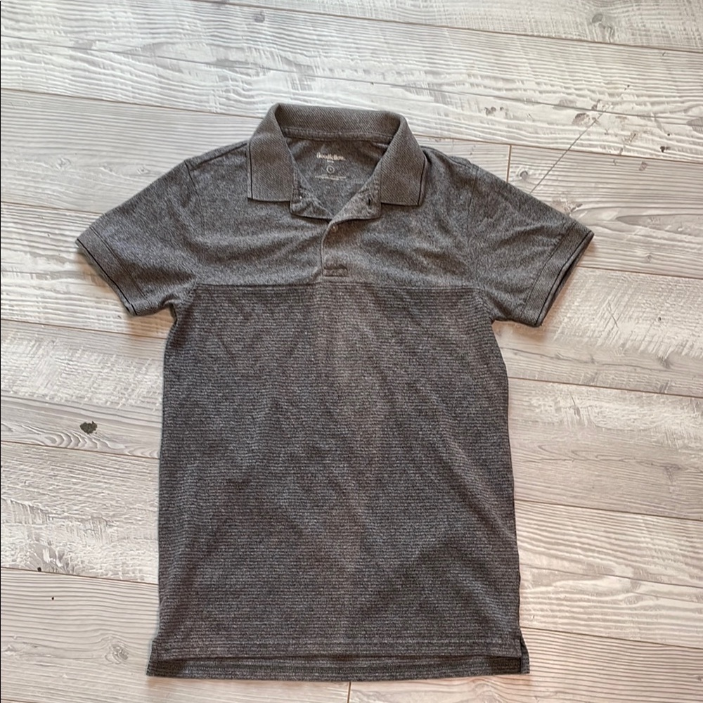 Goodfellow & Co Gray Polo Shirt Classic Design